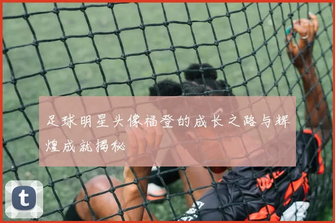足球明星头像福登的成长之路与辉煌成就揭秘