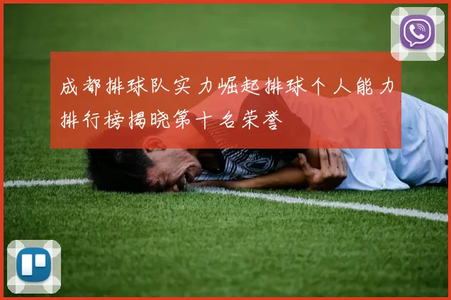 成都排球队实力崛起排球个人能力排行榜揭晓第十名荣誉
