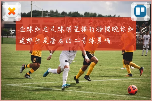 全球知名足球明星排行榜揭晓你知道哪些是著名的二号球员吗